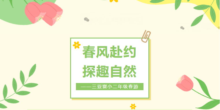 春风赴约 趣探自然